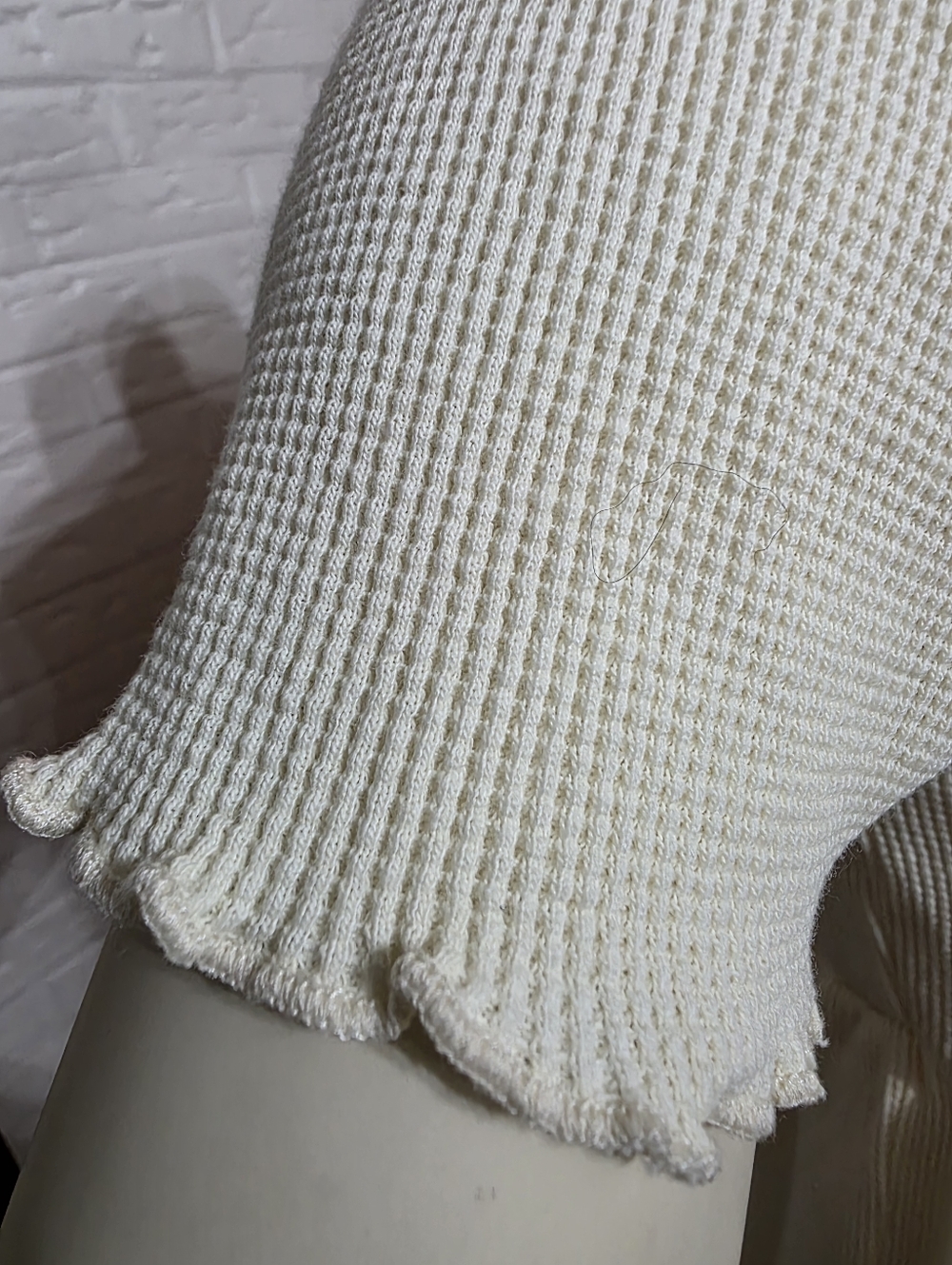 FITIGUES | Cream Botton Down Maxi Dress - Picture 3 of 9